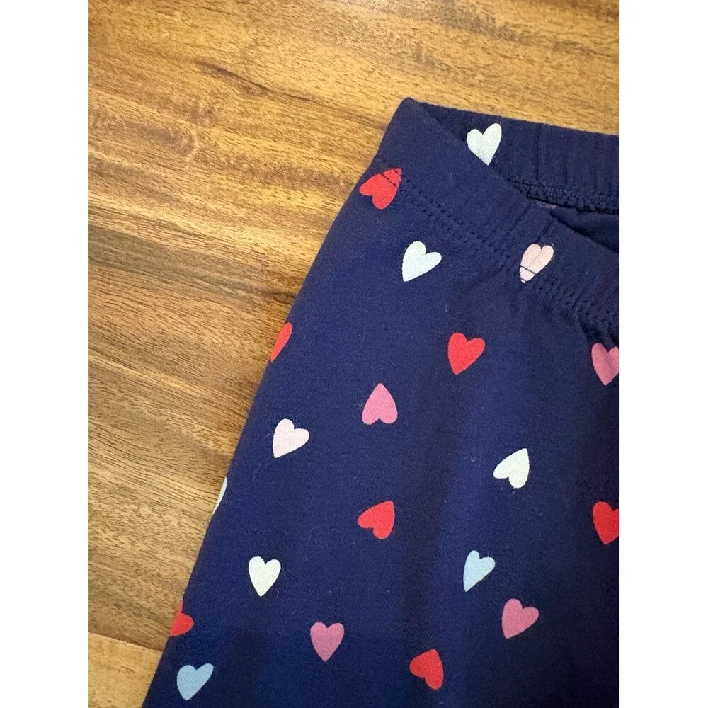 NWT Legging Bundle, Old Navy & Cat & Jack, Hearts & Light Pink, Size 3T